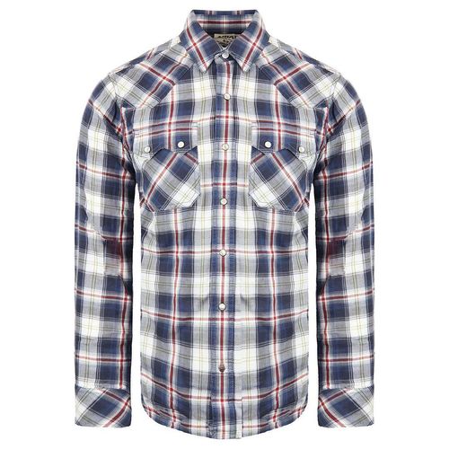 Ariat Anderson Heren Blauw/Rood Overhemd