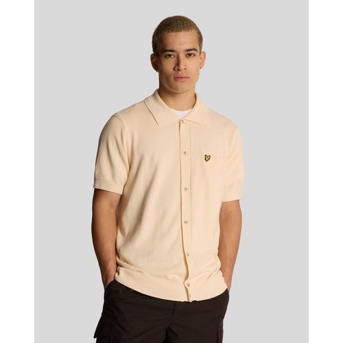 Lyle & Scott Hanfstrickshirt - Beige