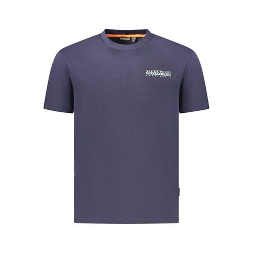 Geografisches T-Shirt mit kurzen Ärmeln