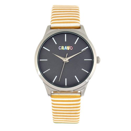 Crayo aan boord van unisex horloge