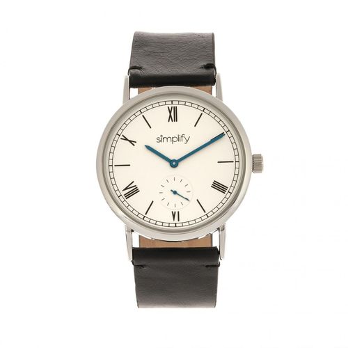 Vereenvoudig het 5100 horloge met leren band