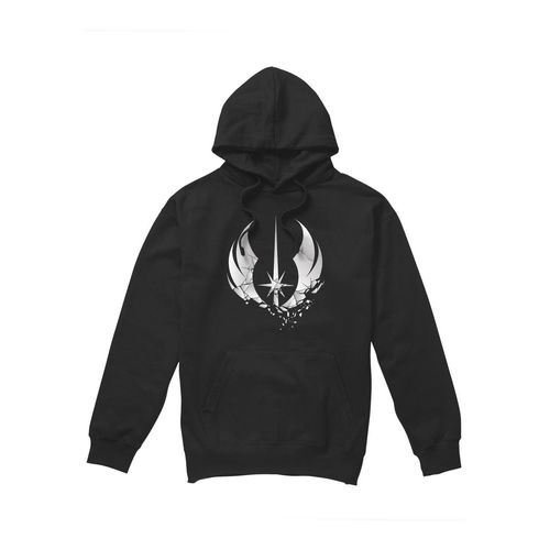 Star Wars Heren Jedi Obi Wan Kenobi Shattered Hoodie (Zwart)