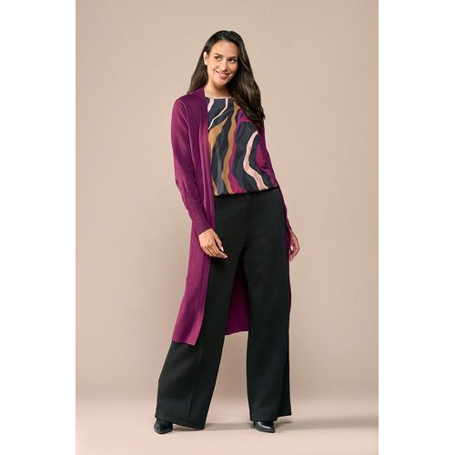 Celine Vest Dark Berry