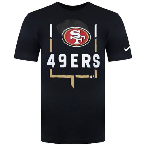 Nike San Francisco 49ers Legend Goal Post Heren Zwart T-Shirt