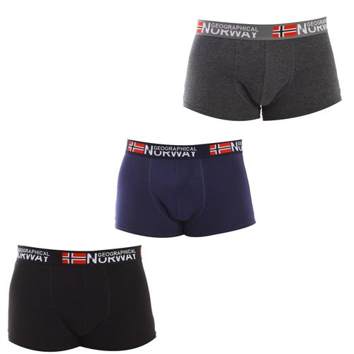 Pack-3 Boxershorts Geografisches Norwegen Mann