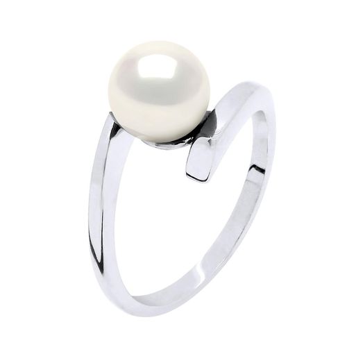 Ring Echte Cultuur Zoetwaterparel Rond 7-8 mm
