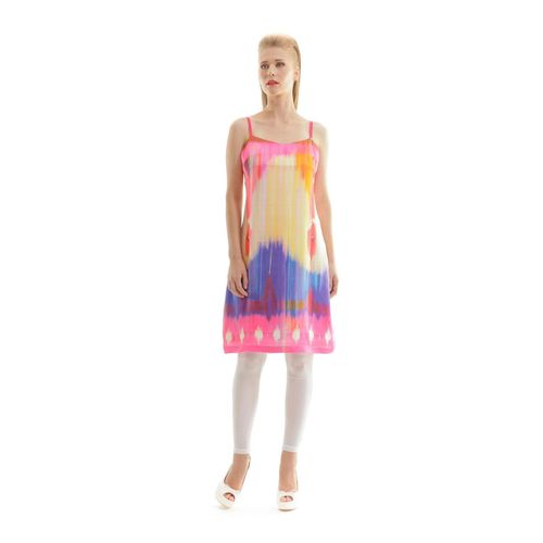 Jurk met levendige print