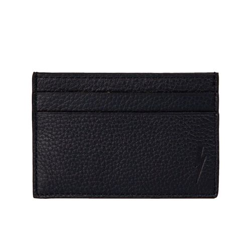 Portefeuille en cuir noir pour hommes Neil Barrett