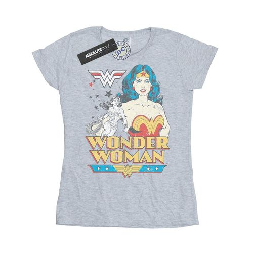 DC Comics - T-Shirt für Damen (Grau)