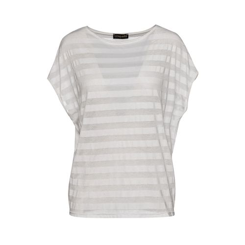 Ecru Semi Sheer Top