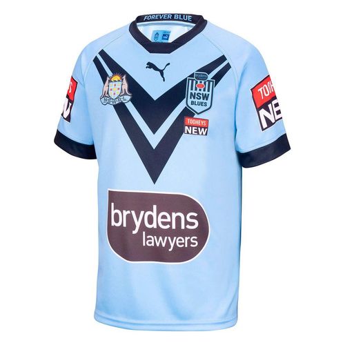 Puma NSW Blues Replica Jersey Korte Mouw Blauw Dames Rugby T-shirt 766223 01