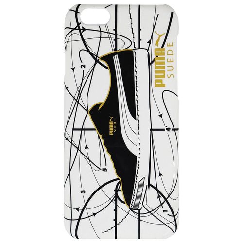 Puma Bytes ART Zwart Wit iPhone 6 Hard Telefoon Hoesje