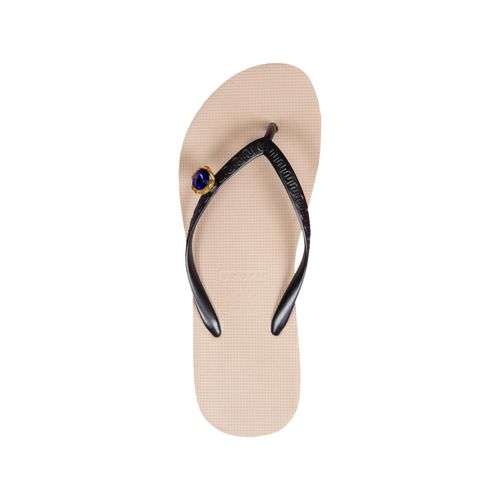 Raffia Switch Flip Flop zand