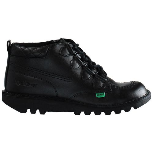 Kickers Mid Quilt Dames Zwart
