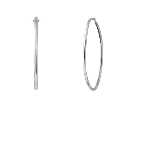Creolen Diameter 65 mm Zilver 925 - Schoonheid 6