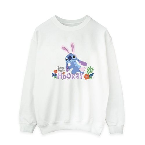 Disney Heren Lilo & Stitch Hippity Hop Stitch Sweatshirt (Wit)