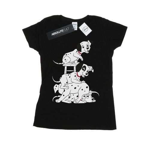 Disney Dames/Dames 101 Dalmatiërs Stoel Katoenen T-Shirt (Zwart)