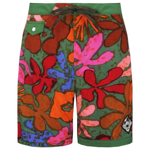 Transporter aus der wandgedruckten Herrenbrettshorts