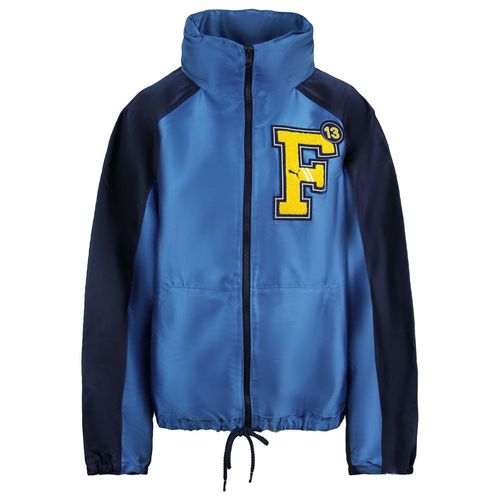 Puma x Rihanna Fenty Satin Dames Blauw Track Jacket
