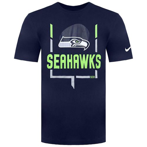 Nike NFL Seattle Seahawks Legend Goal Post Heren Navy T-Shirt