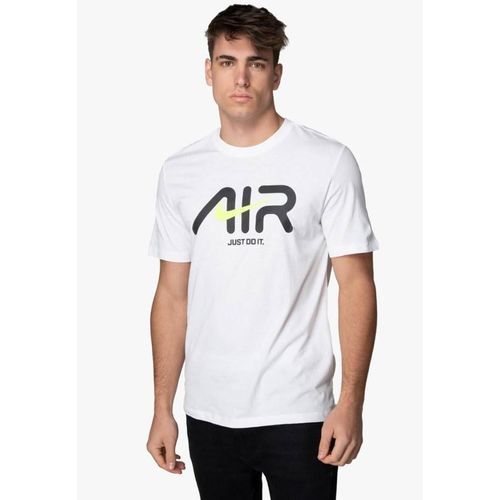 Nike Swoosh Air Heren T-shirt in wit