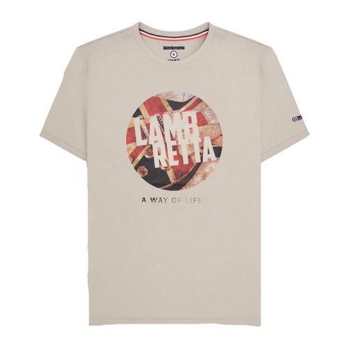 Lambretta T-shirt heren Union Jack (Jetstream)