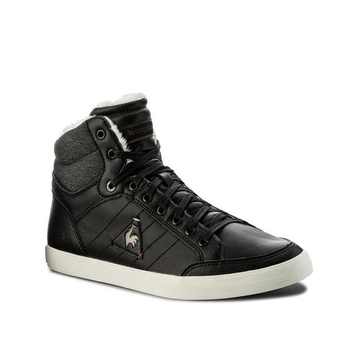 Le Coq Sportif Portalet Mid Craft Heren Zwarte Trainers