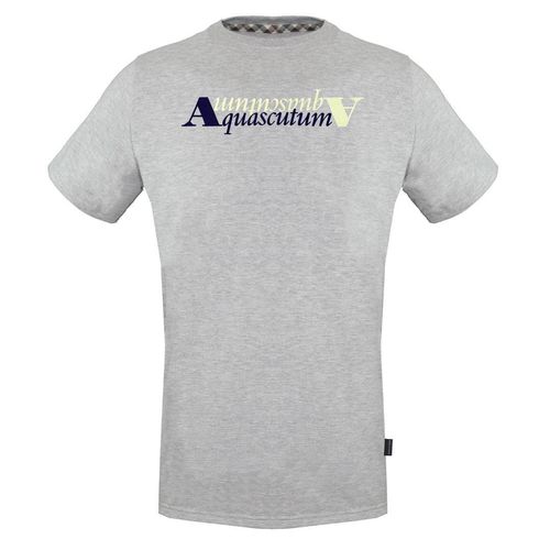 Aquascutum Reflexion Logo Grau T-Shirt