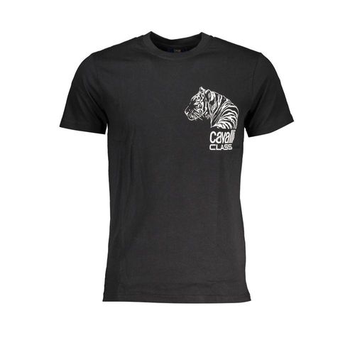 T-shirt met korte mouwen en ronde hals met tijgerhoofd