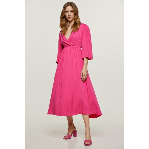 Fuchsia Empire Line Kleid