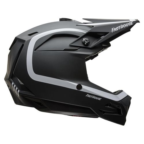 Bell Full-10 Mips Fahrradhelm, stripe black/white Fasthouse, XS