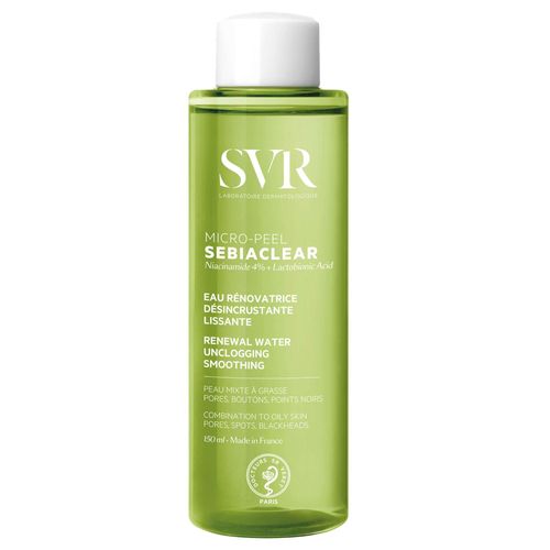 SVR Sebiaclear Micro-Peel Entgiftende Erneuerungsessenz 150ml für zu Akne neigende Haut