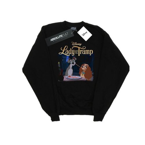 Disney - "Lady And The Tramp Homage" Sweatshirt für Damen (Schwarz)