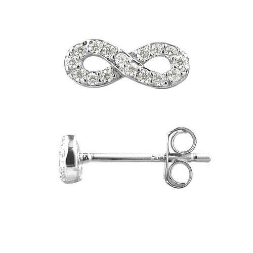 Joalire Silver 925 Oneindige oorbellen - Geen limiet