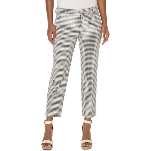 Kelsey broeksplit salie/wit gingham