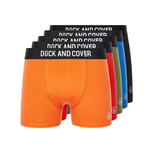 Duck and Cover Heren Thriller Boxershorts (Set van 5) (Veelkleurig)