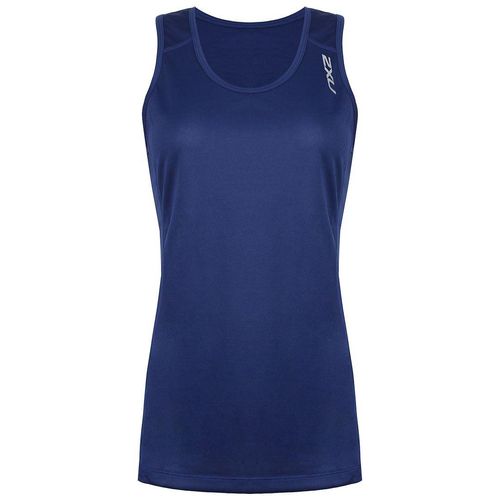 2xu BSR Active Singulet Womens Navy Top