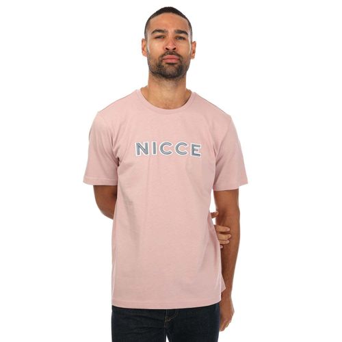 Heren NICCE Truman T-shirt in Roze
