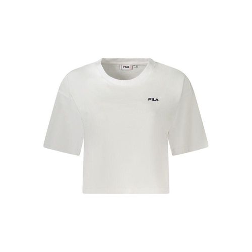 Fila Crop Top mit kurzen Ärmeln