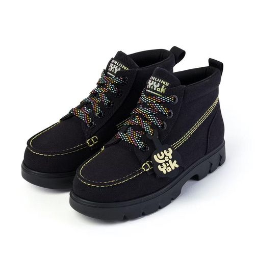 Kickers Hi x Lucy Dames Zwart Laarzen