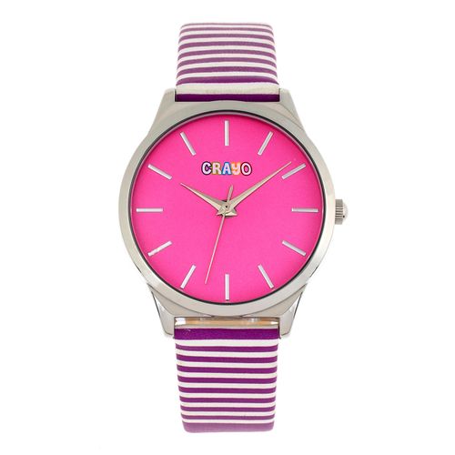 Crayo aan boord van unisex horloge