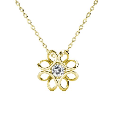 Narcissenhangers - Goud en Kristal