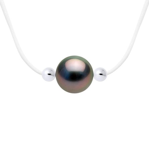 LOVE LINK Ketting Tahitian Pearl Ronde 8-9 mm nylon Transparent 925