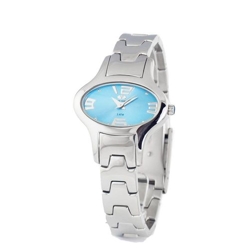 Silverblue Analog-Uhr
