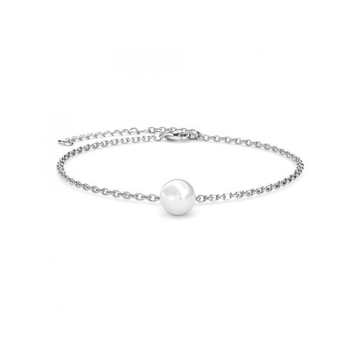 Pauline Kristall Perlen Set - Silber und Kristall