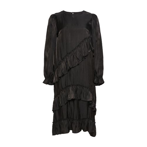 Sierra-Rüschkleid in Schwarz