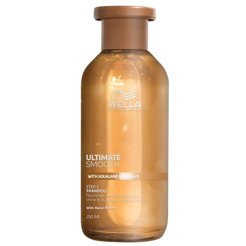Wella Ultimate Smooth Shampoo 250ml - Entgiften und Nähren Sie Ihr Haar