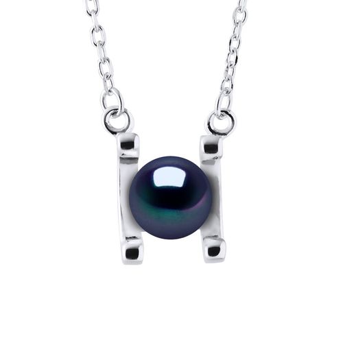 SYMBOL zoetwater parel 7-8mm Black 925