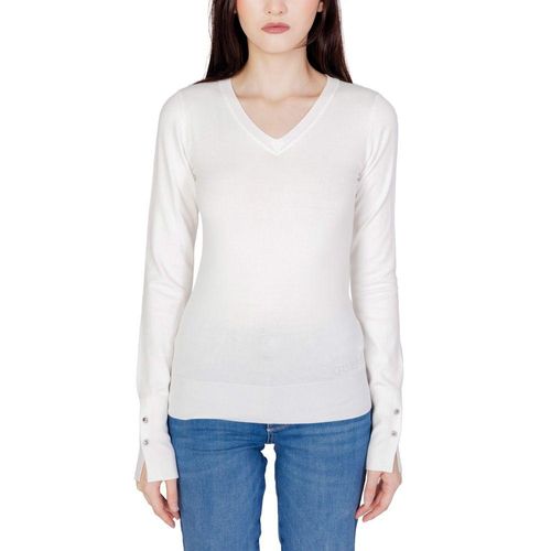 V-hals Langzaam Gebreide Top Model Gu11479800008ro