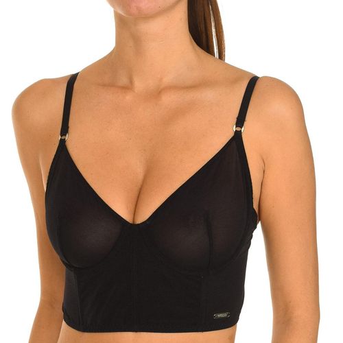 Bustier-BH für Damen mit Bügeln und Mikrotüllgewebe O0BC19KA5J0
